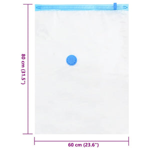 Sacchetti sottovuoto per indumenti 5 pcs 80 x 60 cm 42001453