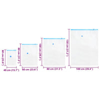 Sacchetti sottovuoto per indumenti 15 pcs 130 x 100 cm 42001455