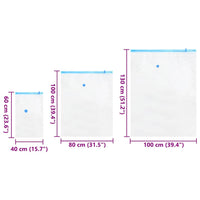 Sacchetti sottovuoto per indumenti 10 pcs 130 x 100 cm 42001456