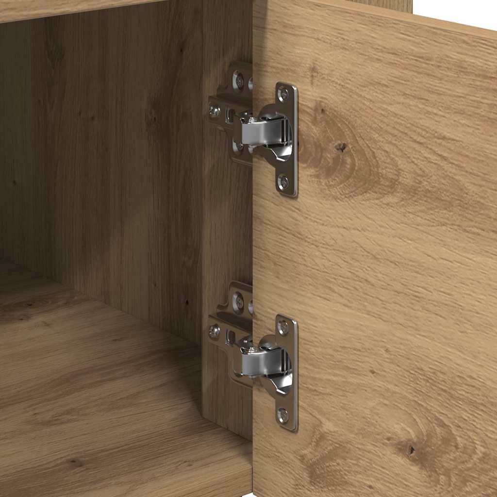 Carrello da Cucina-Scaffale per Cucina rovere artigianale 60 x 45 x 80 cm 672388