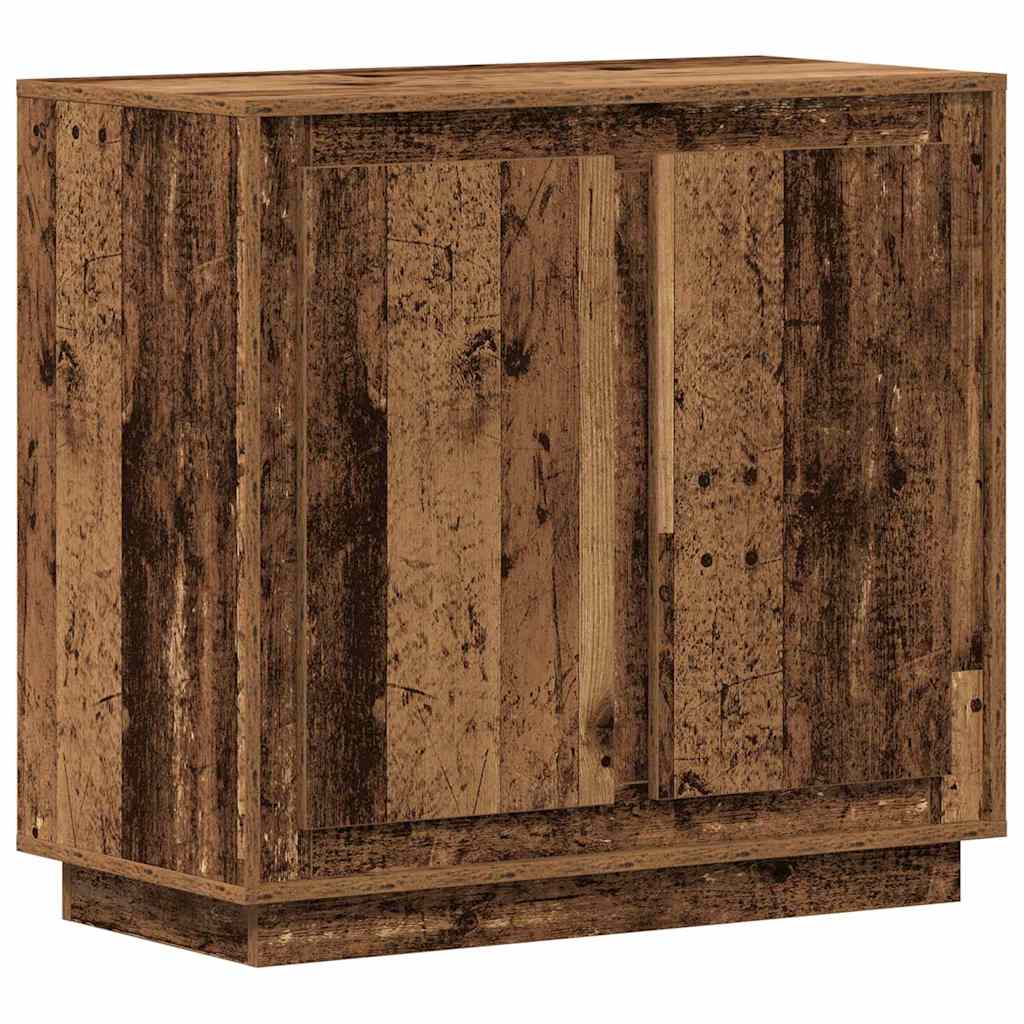 Credenza-Buffet-Armadio da cucina Legno vecchio 80 x 40 x 75 cm Legno multistrato 619746