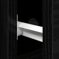 Credenza Rovere nero 101.5 x 35 x 70 cm Legno multistrato 862147