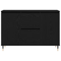 Credenza Rovere nero 101.5 x 35 x 70 cm Legno multistrato 862147