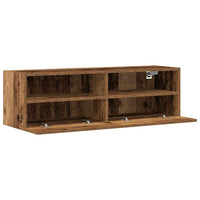 Mobile TV da parete-Mobile TV a Muro-Credenza TV Legno vecchio 100 x 30 x 30 cm