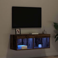 Set mobile TV-Credenza per TV Legno vecchio 80 x 30 x 30 cm Legno multistrato
