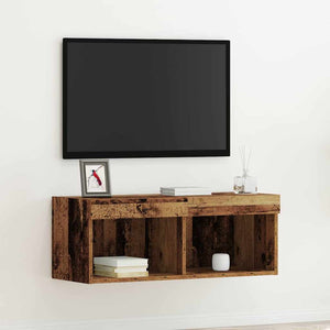 Set mobile TV-Credenza per TV Legno vecchio 80 x 30 x 30 cm Legno multistrato