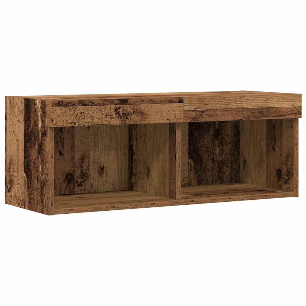 Set mobile TV-Credenza per TV Legno vecchio 80 x 30 x 30 cm Legno multistrato