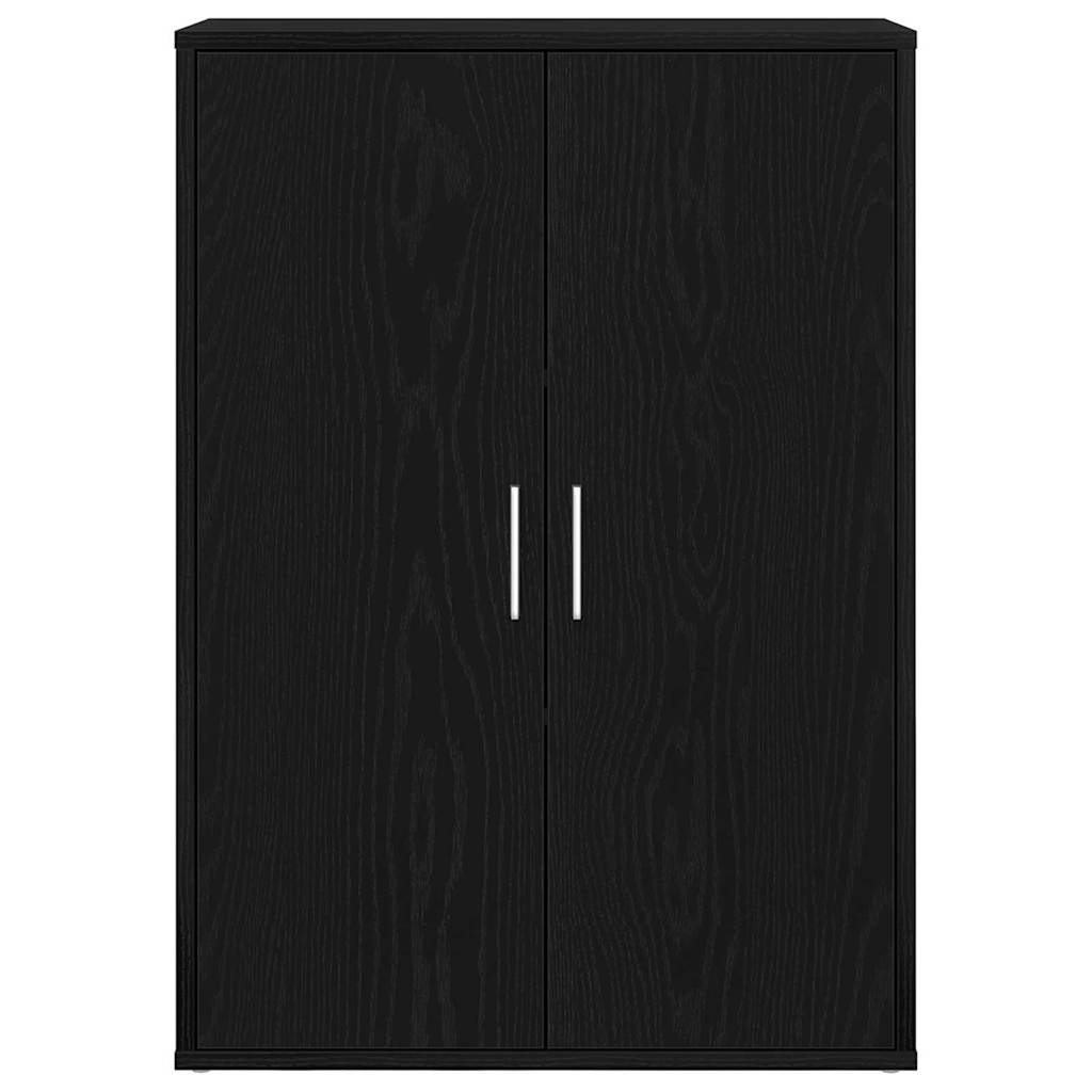 Credenza Rovere nero 60 x 31 x 84 cm Legno multistrato 862263