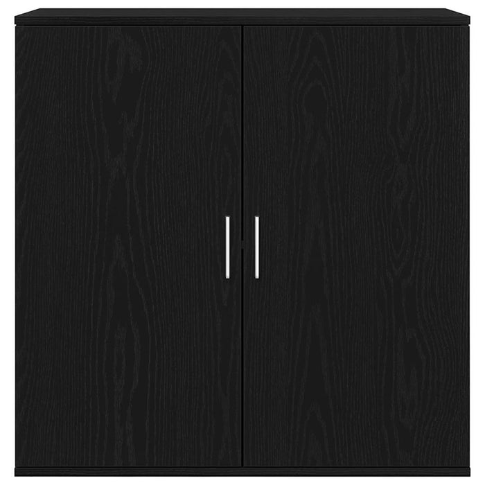 Credenza Rovere nero 79 x 38 x 80 cm Legno multistrato 862269