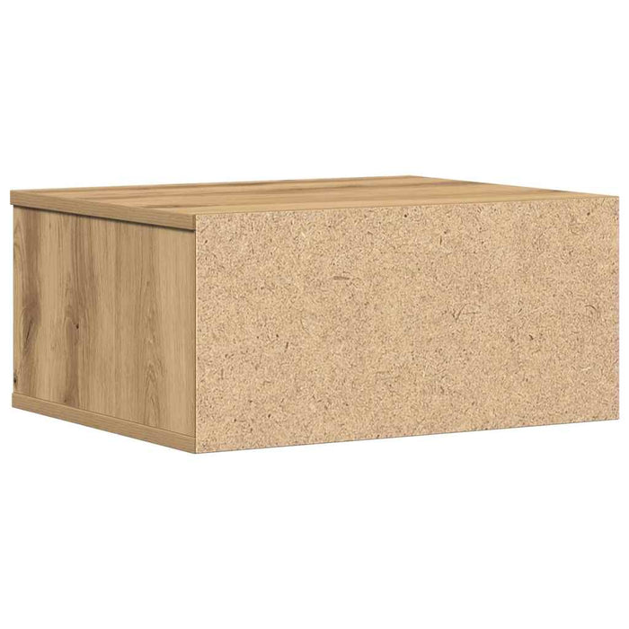 Supporto per Stampante Rovere Artigianale 49x40x22,5 cm Legno Ingegnerizzato 862271