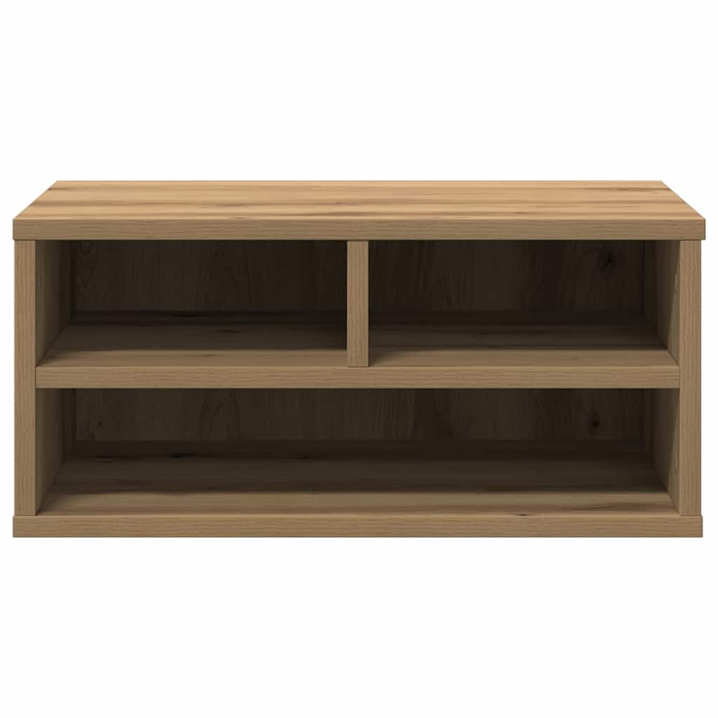 Supporto per Stampante Rovere Artigianale 49x40x22,5 cm Legno Ingegnerizzato 862271