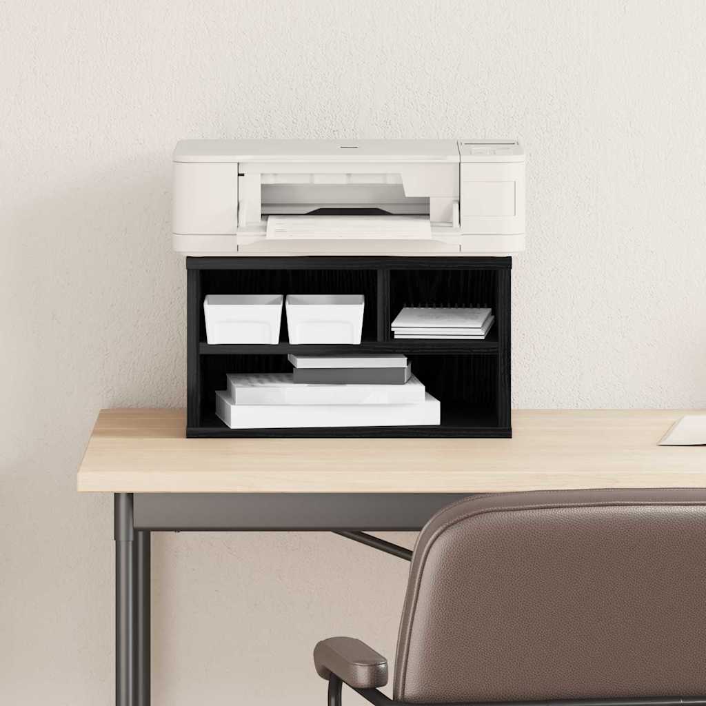 Supporto per Stampante Rovere nero 40 x 32 x 22.5 cm 862275