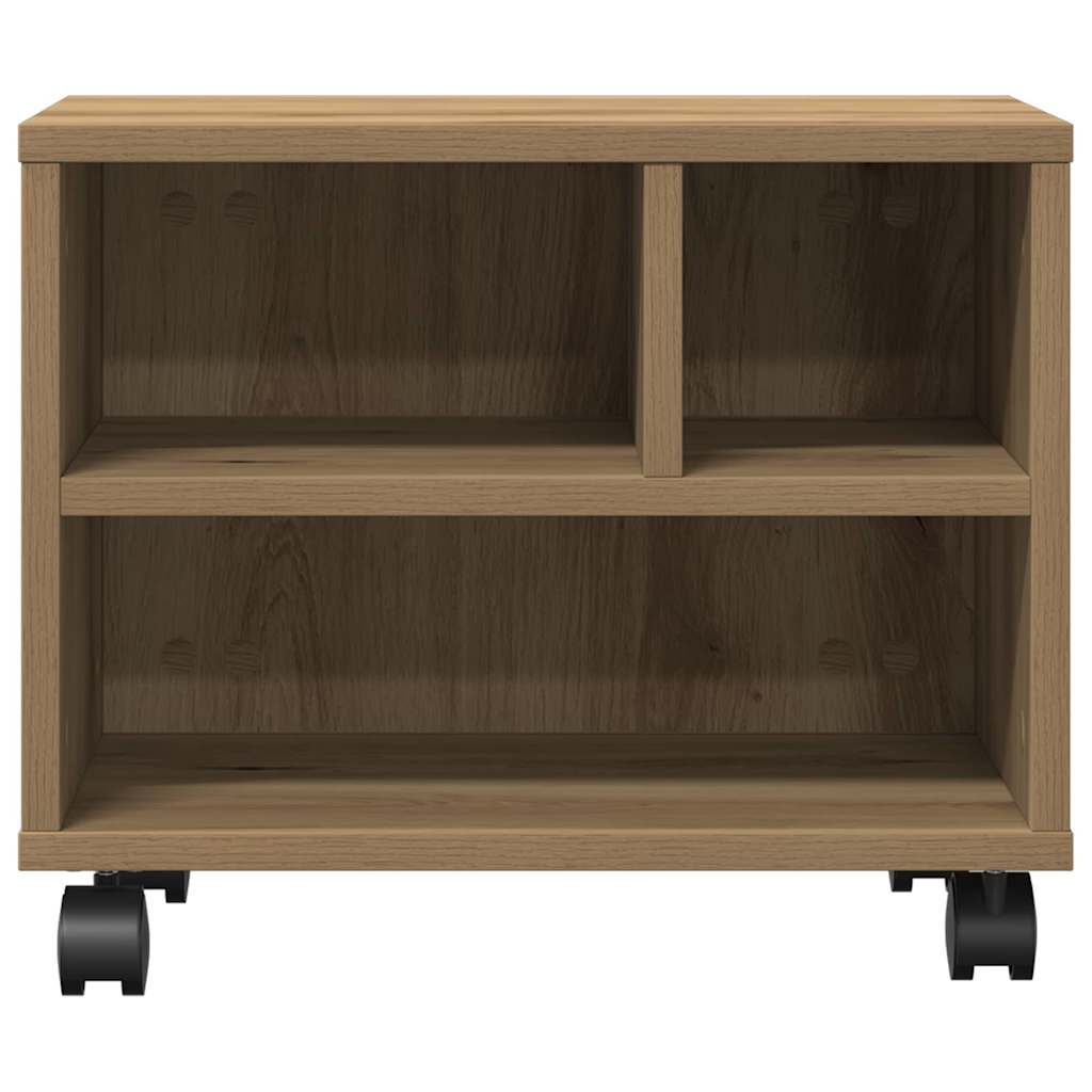 Supporto per Stampante rovere artigianale 41 x 32 x 33.5 cm 862277