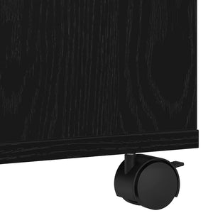 Supporto per Stampante Rovere Nero 41 x 32 x 33.5 cm 862278