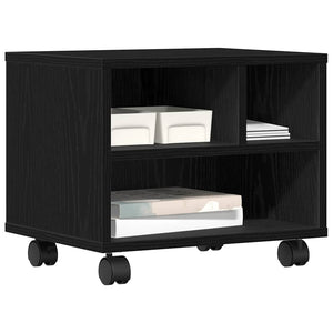 Supporto per Stampante Rovere Nero 41 x 32 x 33.5 cm 862278