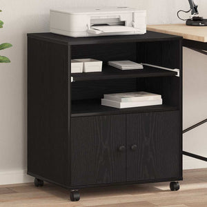 Supporto per Stampante Rovere nero 60 x 48 x 74 cm 862287