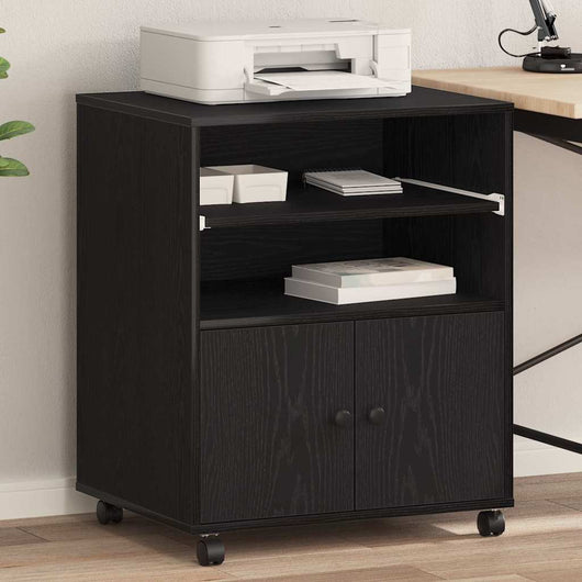 Supporto per Stampante Rovere nero 60 x 48 x 74 cm 862287