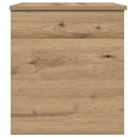 Scatola di Stoccaggio rovere artigianale 60 x 42 x 46 cm 862289