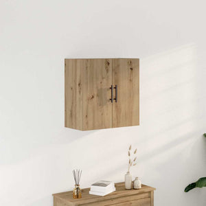 Armadietto a muro rovere artigianale 60 x 31 x 60 cm 862948