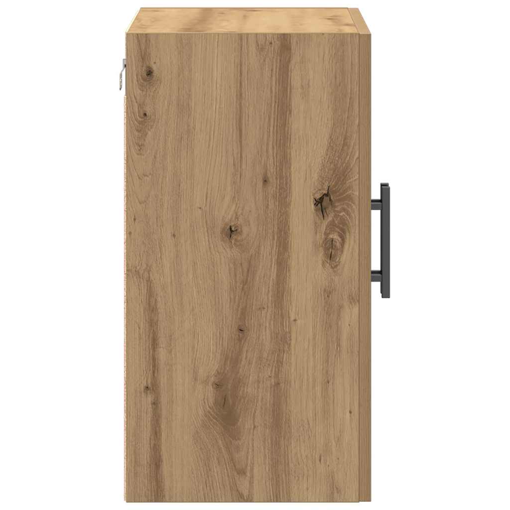 Armadietto a muro rovere artigianale 60 x 31 x 60 cm 862948