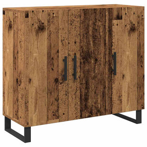Credenza-Buffet-Armadio da cucina Legno vecchio 90 x 34 x 80 cm Legno multistrato 142326