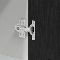 Armadio pensile Rovere nero 60 x 31 x 60 cm Legno multistrato 863143