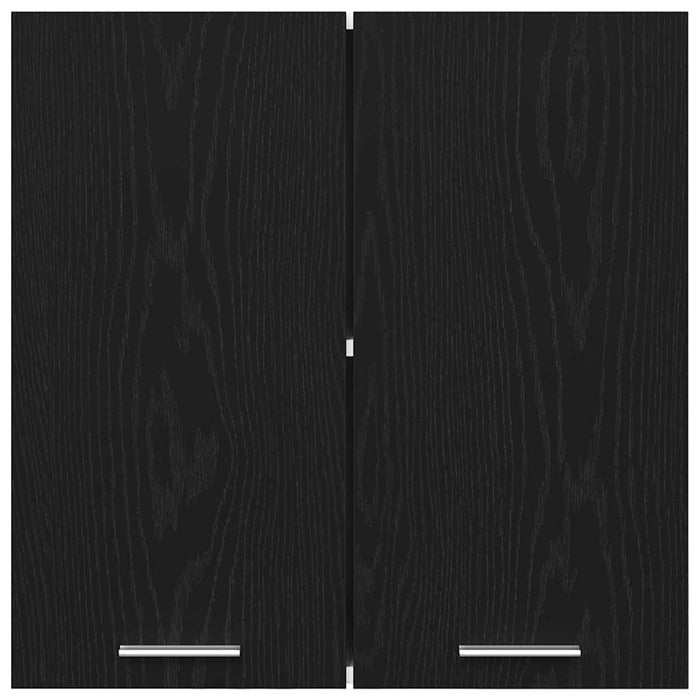 Armadio pensile Rovere nero 60 x 31 x 60 cm Legno multistrato 863143