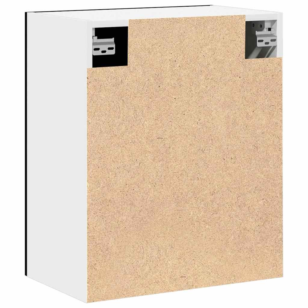 Armadi appesi con porta 2 pcs Rovere nero 100 x 31 x 60 cm 863145