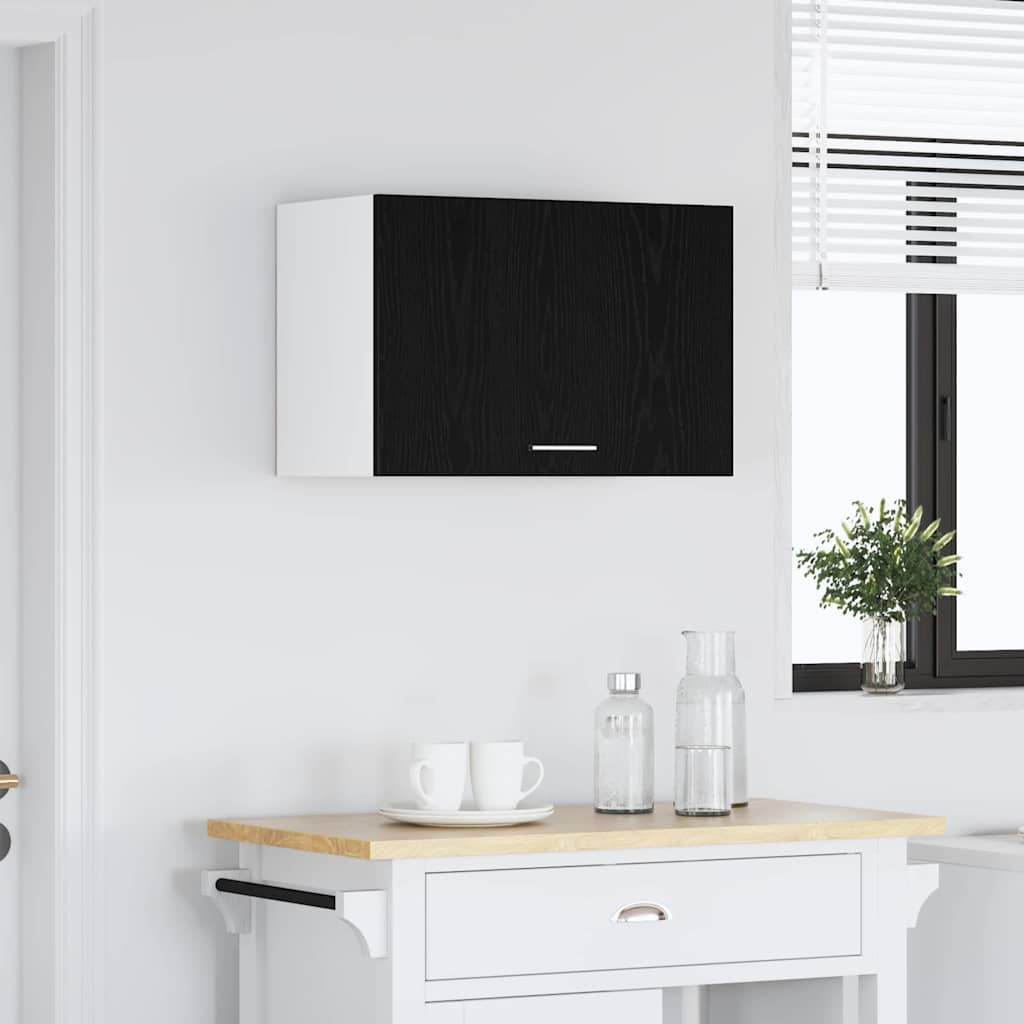 Armadio pensile Rovere nero 60 x 31 x 60 cm Legno multistrato 863146