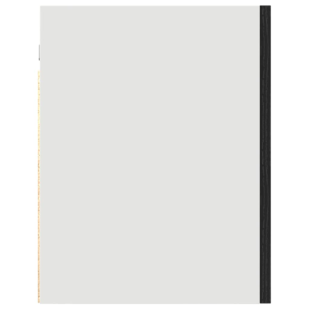 Armadio pensile Rovere nero 60 x 31 x 60 cm Legno multistrato 863146