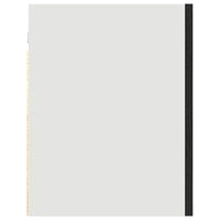 Armadio pensile Rovere nero 60 x 31 x 60 cm Legno multistrato 863146