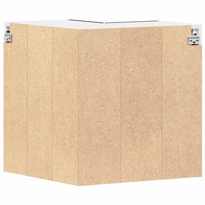 Armadietto angolare appeso Rovere nero 57 x 57 x 60 cm 863148