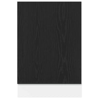 Pannello Lavastoviglie “Lyon” Rovere Nero 45x1,5x67 cm 863150