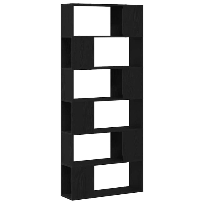 Set mobile TV-Credenza per TV Nero 80 x 24 x 186 cm Legno multistrato