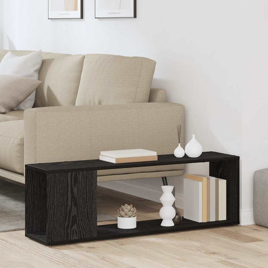 Set mobile TV-Credenza per TV Nero 100 x 24 x 63 cm Legno multistrato 624882
