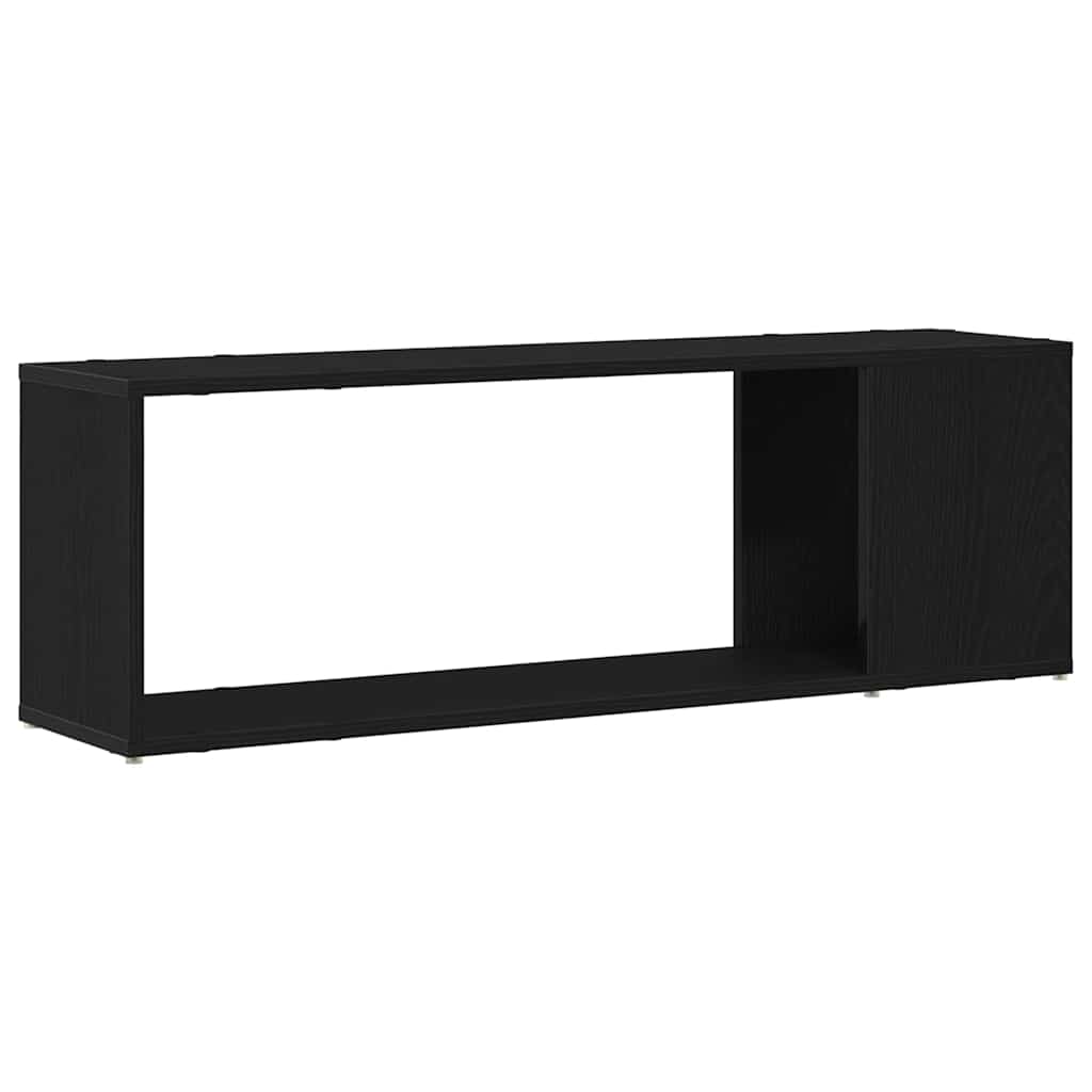Set mobile TV-Credenza per TV Nero 100 x 24 x 63 cm Legno multistrato 624882