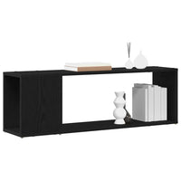 Set mobile TV-Credenza per TV Nero 100 x 24 x 63 cm Legno multistrato 624882