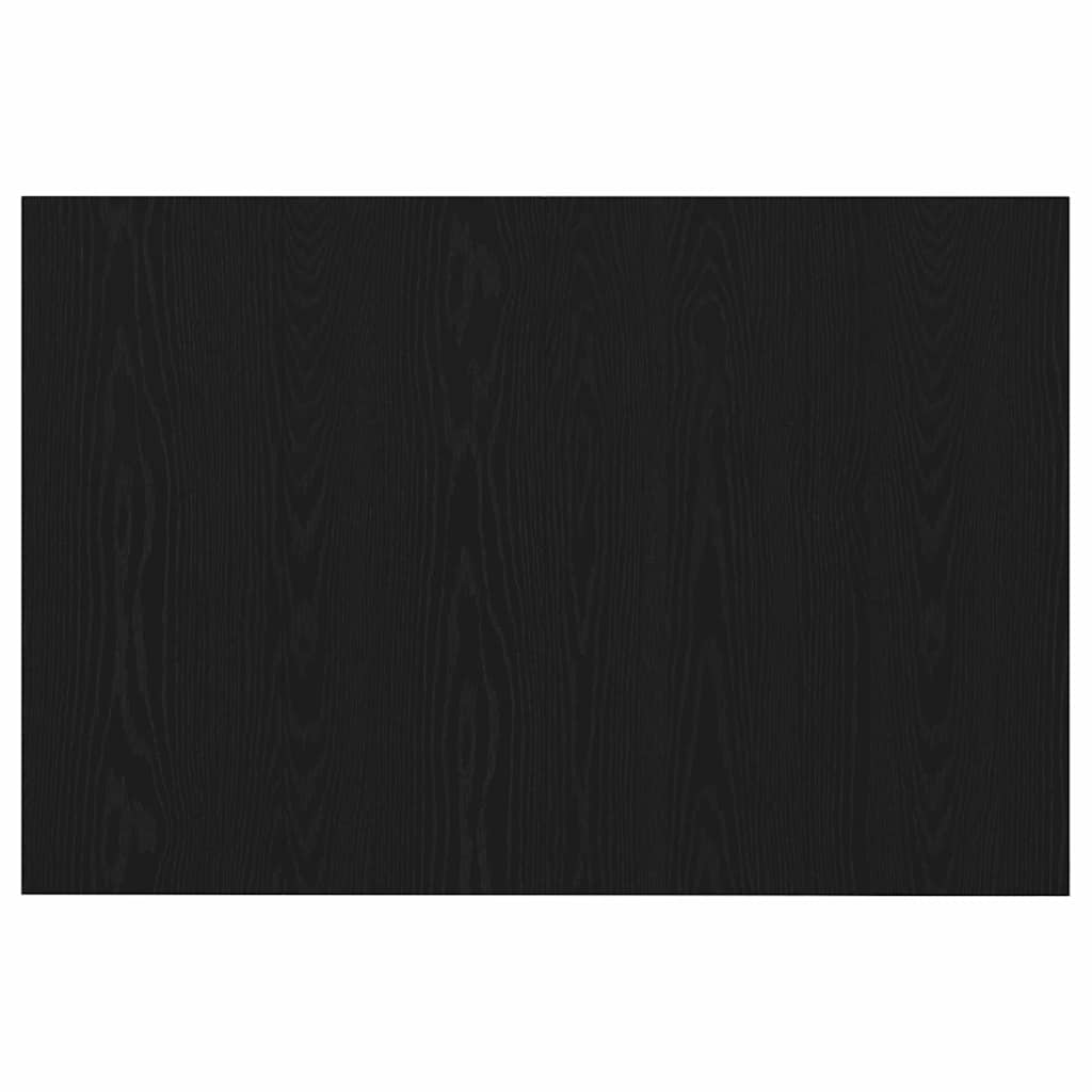 Testiera del letto con testiera Rovere Nero Legno multistrato 863157