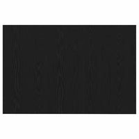 Testiera del letto con testiera Rovere Nero Legno multistrato 863157