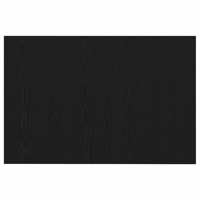 Testiera del letto con testiera Rovere Nero Legno multistrato 863157