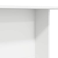 Tavolo da pranzo Bianco 110 x 60 x 75 cm Legno multistrato 863160