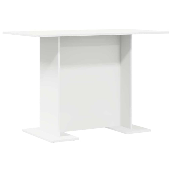 Tavolo da pranzo Bianco 110 x 60 x 75 cm Legno multistrato 863160