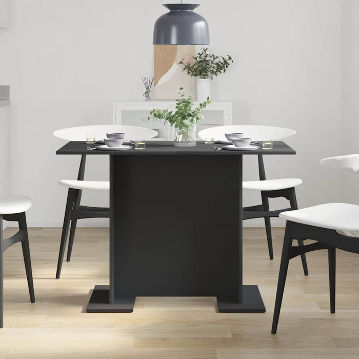 Tavolo da pranzo Nero 110 x 60 x 75 cm Legno multistrato 863161