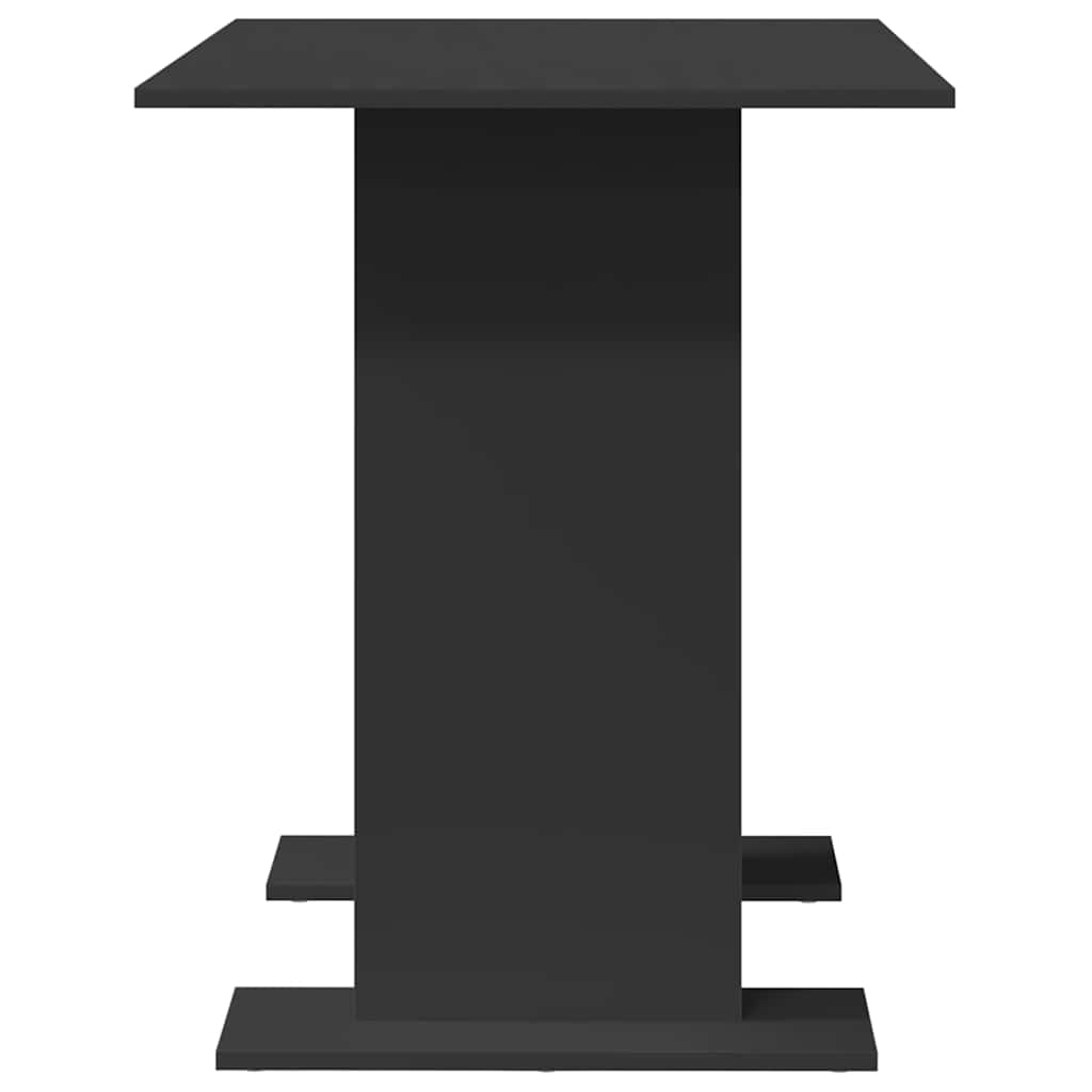 Tavolo da pranzo Nero 110 x 60 x 75 cm Legno multistrato 863161