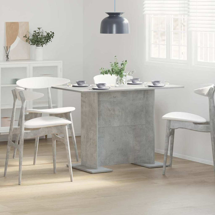 Tavolo da pranzo Grigio cemento 110 x 60 x 75 cm 863163
