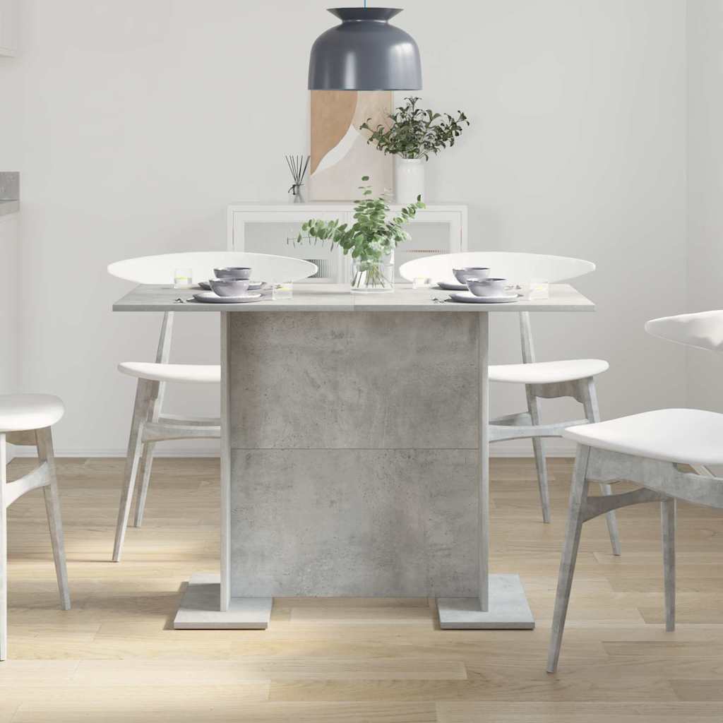 Tavolo da pranzo Grigio cemento 110 x 60 x 75 cm 863163