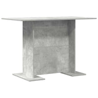 Tavolo da pranzo Grigio cemento 110 x 60 x 75 cm 863163