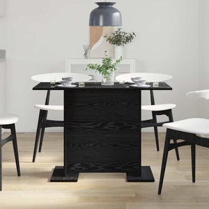 Tavolo da pranzo Rovere nero 110 x 60 x 75 cm Legno multistrato 863166
