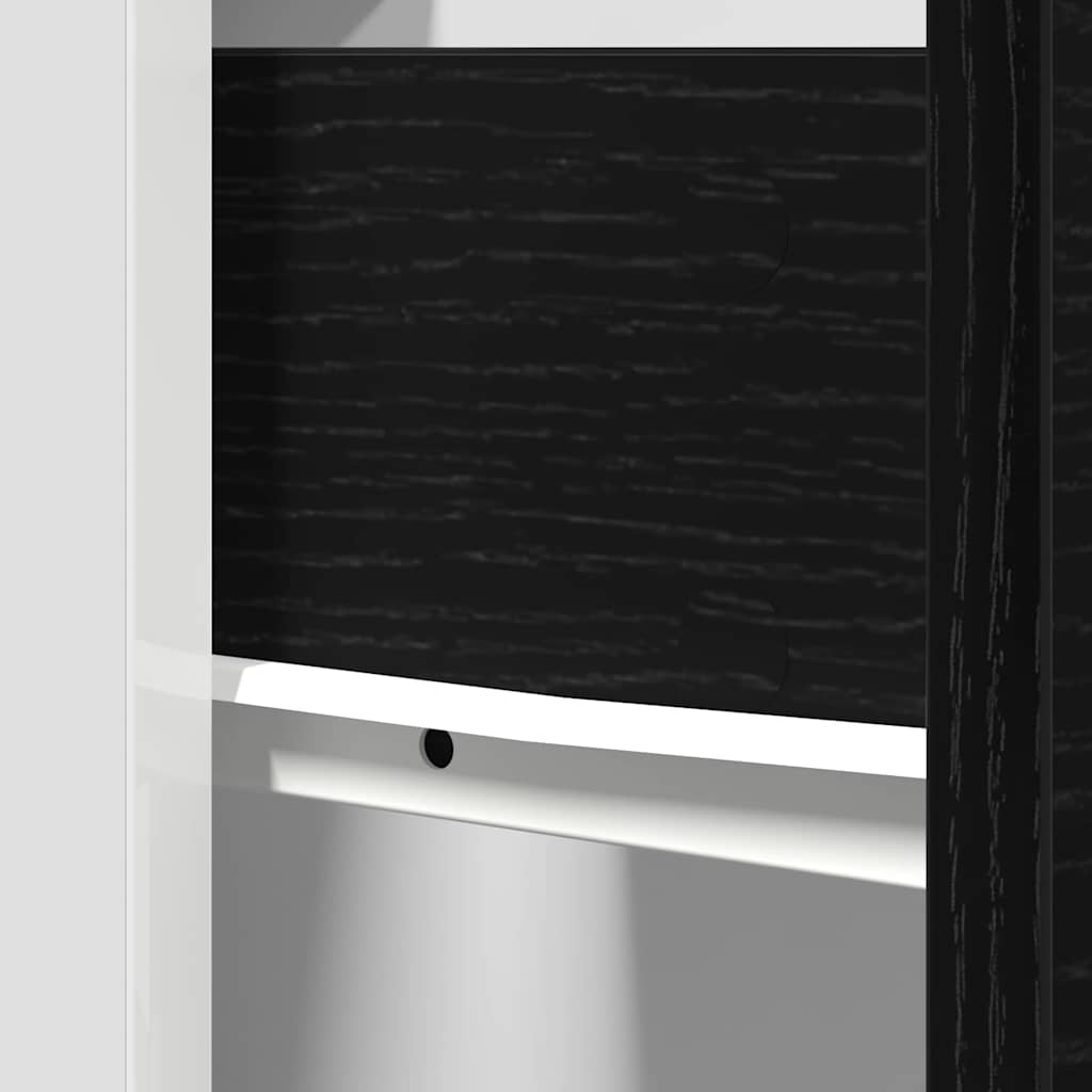 Mobile con Cassetti con cassetto Rovere nero 50 x 46 x 81.5 cm 863257