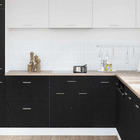 vidaXL Armadio Base con Cassetto Rovere nero 60 x 46 x 81.5 cm